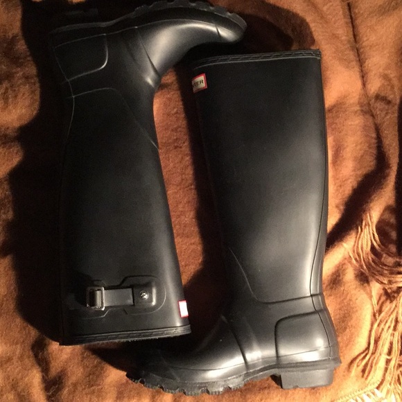 HUNTER original Tall boot Black from Great Britain - Picture 5 of 10